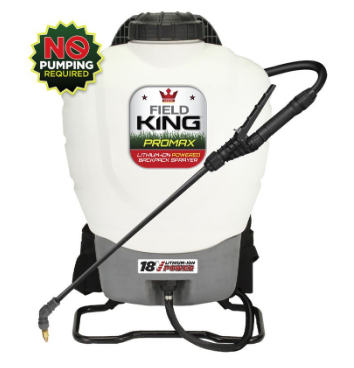 Field King 190515 Lithium-Ion Battery Powered Backpack Sprayer - Tools & Accessories